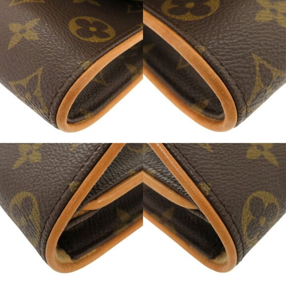 LOUIS VUITTON Monogram Pochette Twin PM Brown Shoulder Bag - Picture 4 of 10